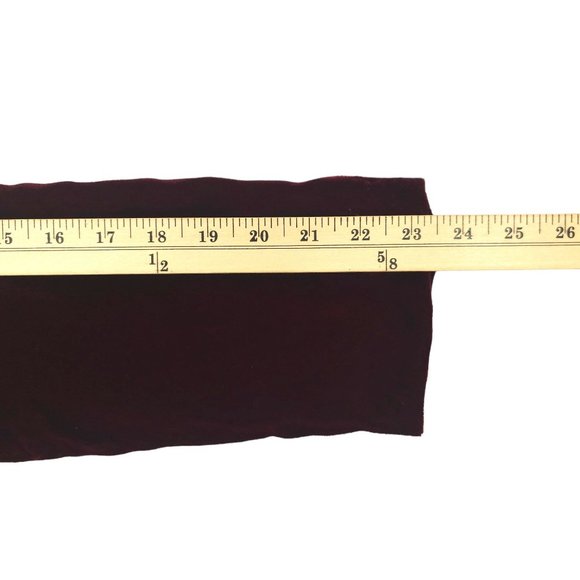 Jeri New York Velvet Jacket Blazer Womens 8 Burgundy Rhinestones Long Sleeve - Picture 5 of 16